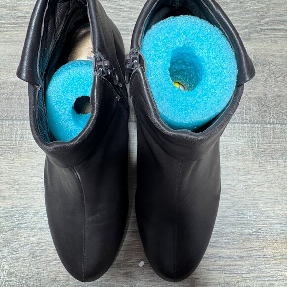 Umberto Raffini Brown Leather Ankle Boots Women's Size EU 39 - Picture 2 of 7